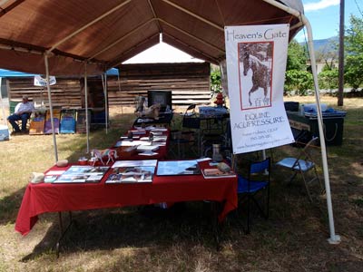 Quincy Horse Show Booth